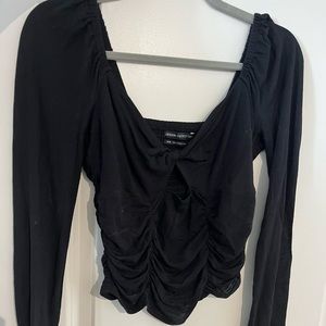 Urban Outfitters Cutout Ruched Top